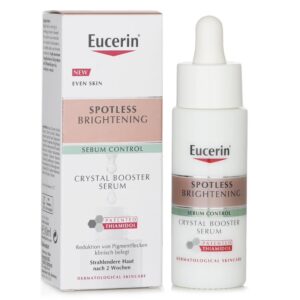 Eucerin Spotless Brightening Sebum Control Crystal Booster Serum – Patented Thiamidol | Sérum Clareador e Anti-Oleosidade Facial