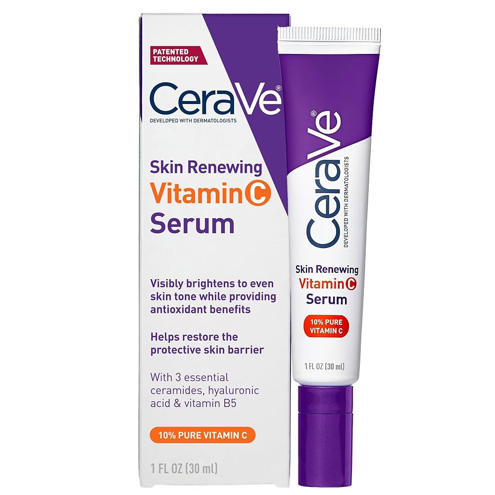 Sérum Facial CeraVe com Vitamina C 10% – Iluminação e Renovação da Pele | 30 ml