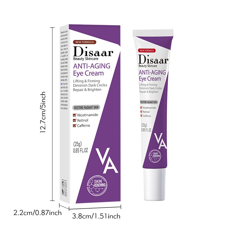 Disaar Anti‑Aging Eye Cream – 25 g | Levantamento, Firmeza e Olhos Radiantes